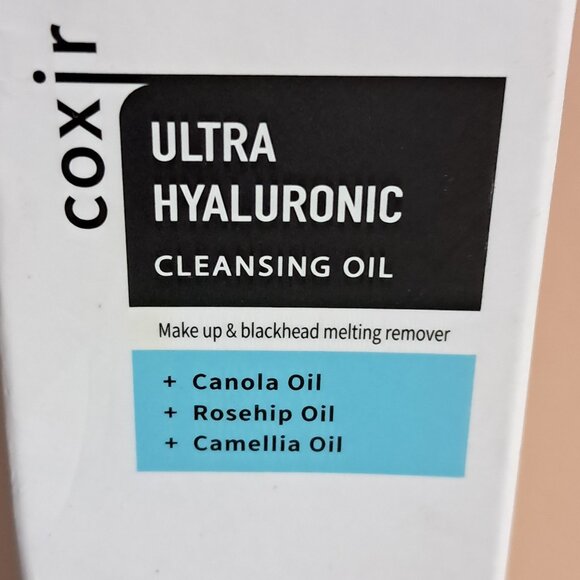 COXIR Ultra Hyaluronic Cleansing Oil Bottle NIB Exp 2027 K-Beauty - Picture 5 of 13